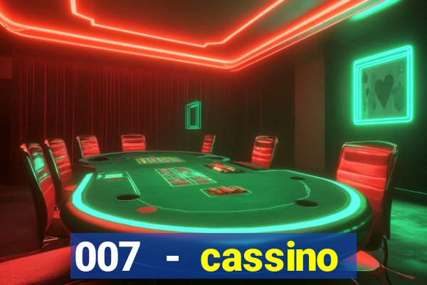 007 - cassino royale elenco