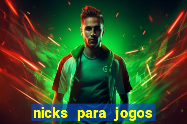 nicks para jogos de tiro