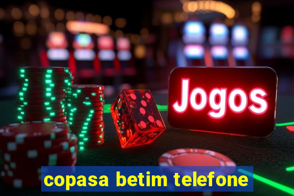 copasa betim telefone