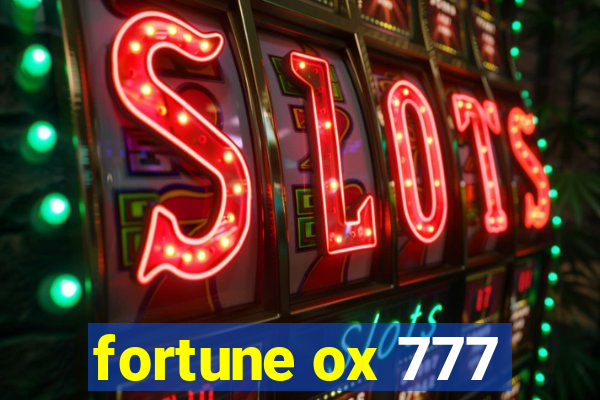 fortune ox 777