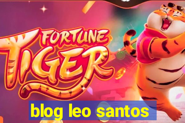 blog leo santos