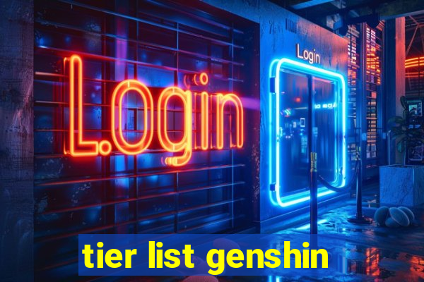 tier list genshin