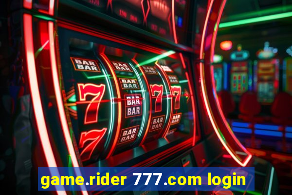 game.rider 777.com login