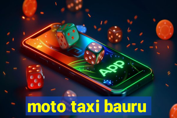 moto taxi bauru