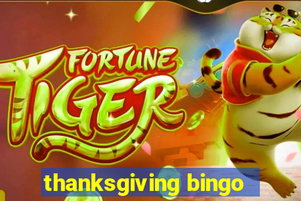 thanksgiving bingo