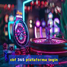 cbf 365 plataforma login