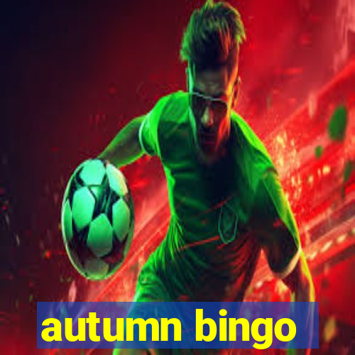 autumn bingo