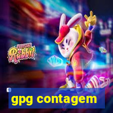 gpg contagem