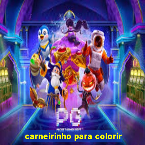 carneirinho para colorir