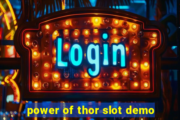 power of thor slot demo