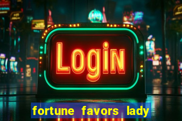 fortune favors lady nikuko legendado pt br