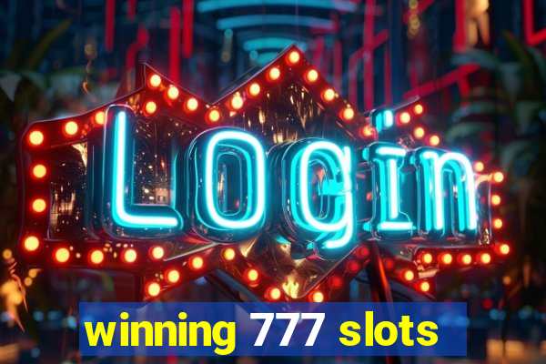 winning 777 slots