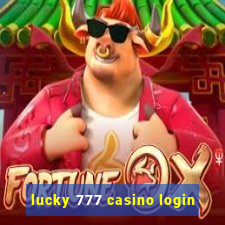 lucky 777 casino login