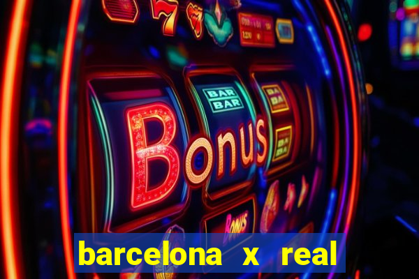 barcelona x real madrid multicanais