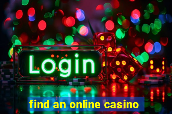 find an online casino