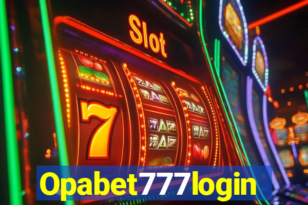 Opabet777login