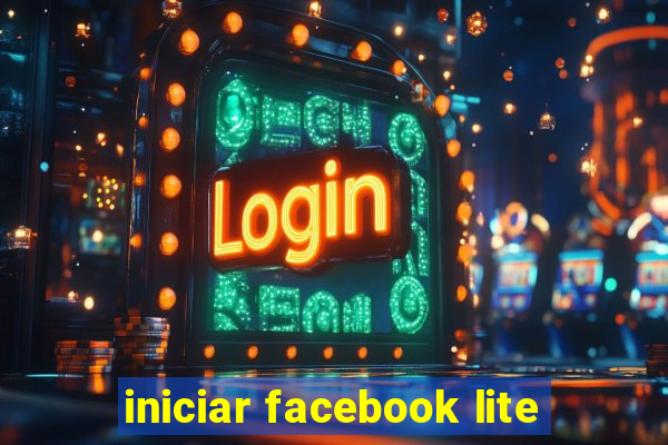 iniciar facebook lite