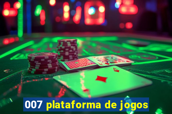 007 plataforma de jogos