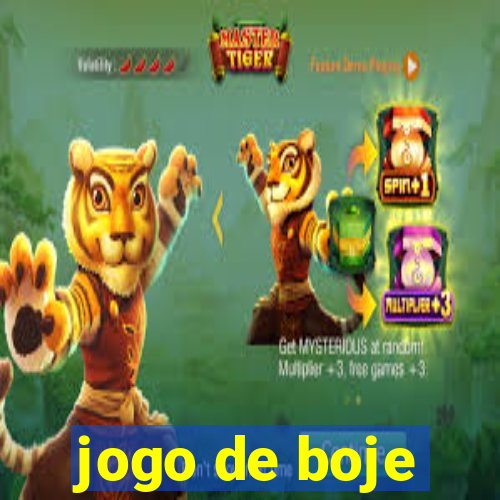 jogo de boje