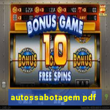 autossabotagem pdf