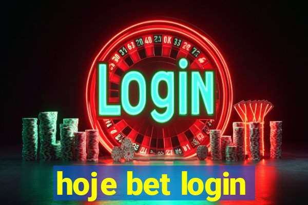 hoje bet login