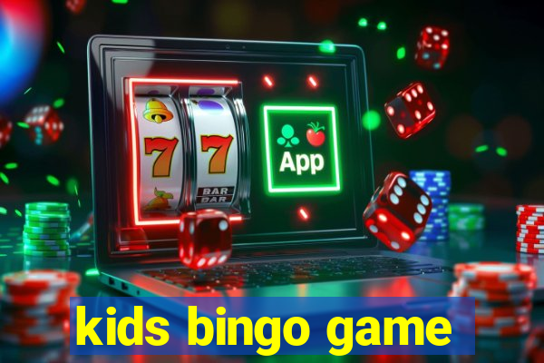 kids bingo game