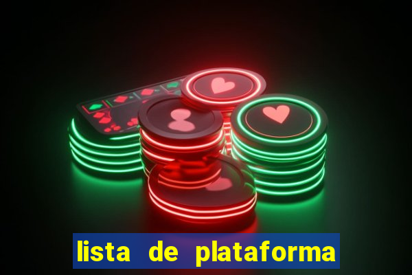 lista de plataforma de jogos