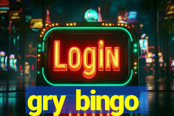 gry bingo