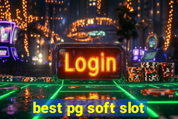 best pg soft slot