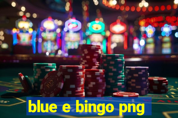 blue e bingo png