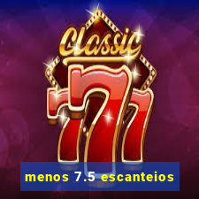 menos 7.5 escanteios