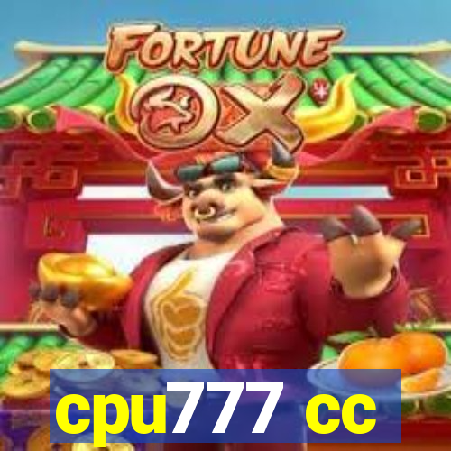 cpu777 cc