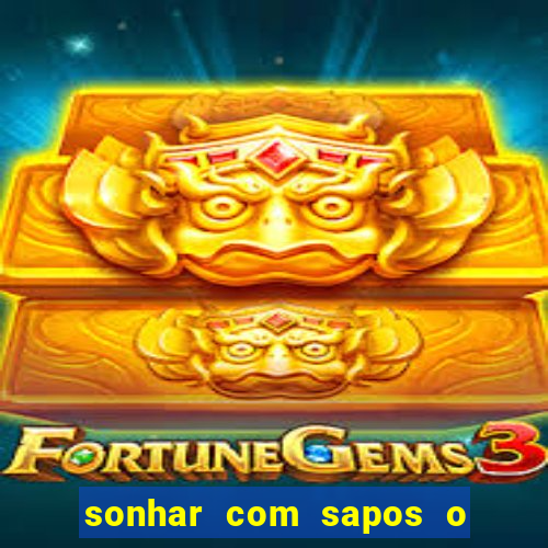 sonhar com sapos o que significa