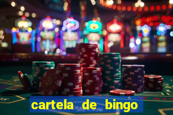 cartela de bingo para imprimir gratis