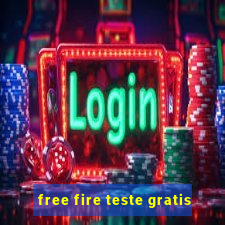 free fire teste gratis