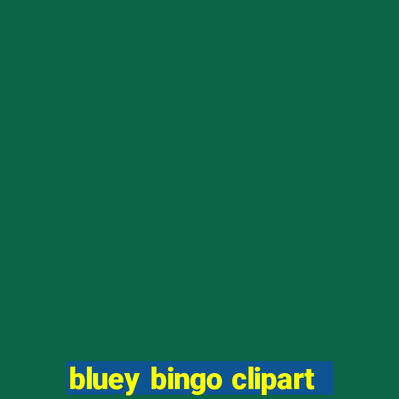 bluey bingo clipart