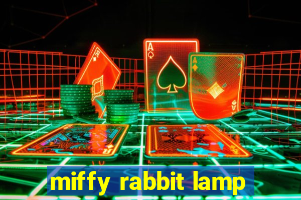 miffy rabbit lamp