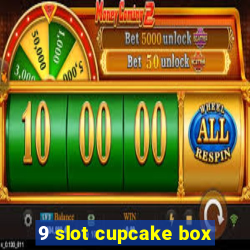 9 slot cupcake box