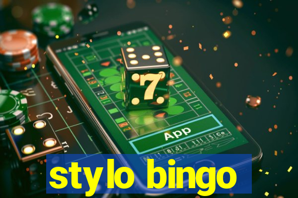 stylo bingo