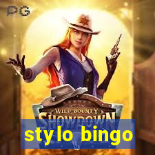 stylo bingo