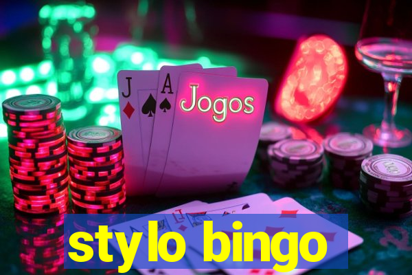 stylo bingo