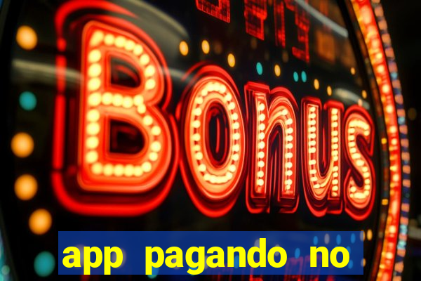 app pagando no cadastro via pix