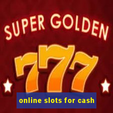 online slots for cash