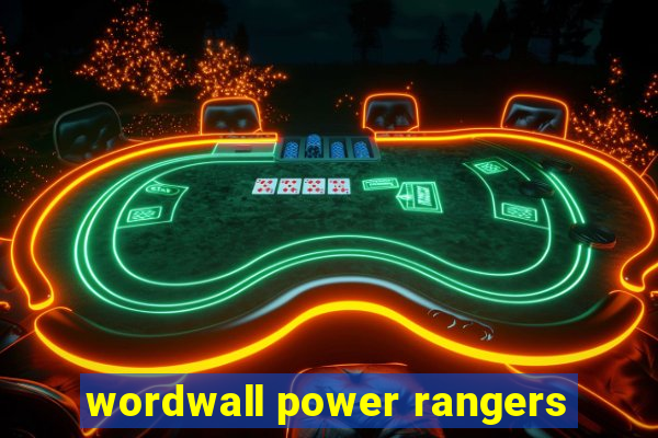 wordwall power rangers