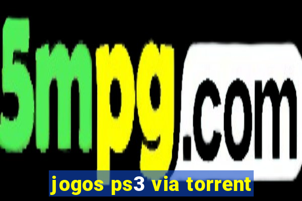 jogos ps3 via torrent