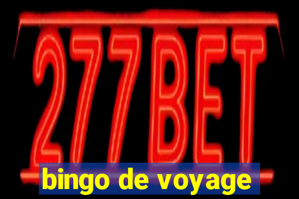 bingo de voyage