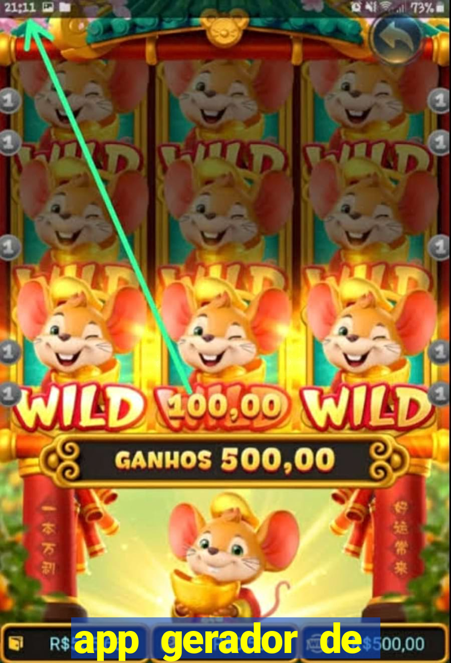 app gerador de sinais fortune tiger