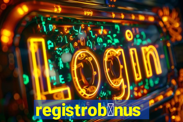 registrob么nus