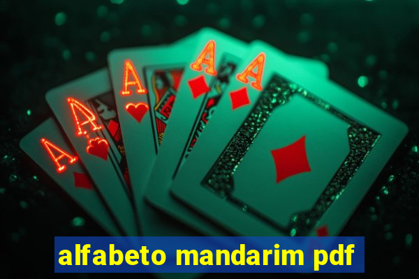 alfabeto mandarim pdf