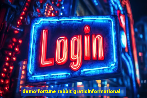 demo fortune rabbit gratisInformational